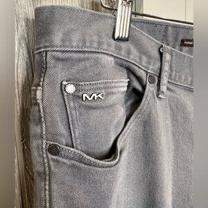 B10.14. Michael Kors Men’s charcoal Gray denim Jeans EUC 36/34